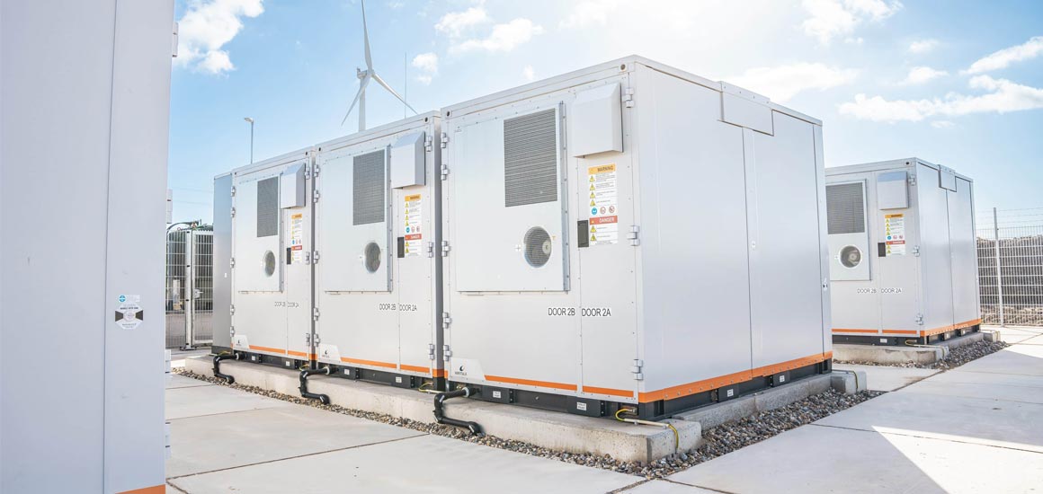 Zakelijke batterij (grootschalig)